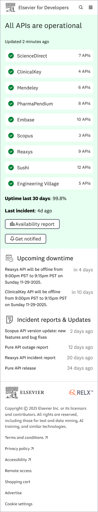 Modernising Elsevier’s API Experience for an AI‑Driven World
